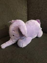 This Is A Beautiful And Very Gently Used Disney Store Exclusive Purple Heffalump Lumpy Elephant Plush Measur Disney Stuffed Animals Elephant Plush Disney Store