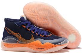 2019 Nike Kd 12 Midnight Navy Orange For Sale Jordan Shoes Online Nike Jordans For Men