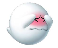 Boo Shy Artwork Png Mario Art King Boo Iphone Wallpaper App