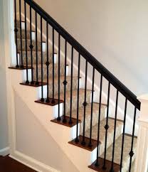 Creative stair railing ideas exist for every type of home, from traditional wooden banisters and rails to modern glass panels and wire cables. Black Staircase Railings The Best Design For Your Home Stair Railing Design Metal Stair Railing Iron Stair Railing