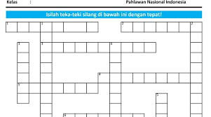 Soal Teka Teki Silang Kelas 4 Sd Archives Bimbel Brilian
