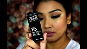 Is makeup forever hd foundation full coverage? Review First Impression Demo Makeup Forever Ultra Hd Foundation Cover Stick Y405 Youtube