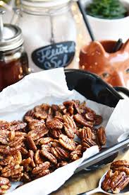 Kandierte Pecan Nusse Selbermachen Schnelles Rezept Mit Ahornsirup Meersalz Rezepte Kandieren Lebensmittel Essen