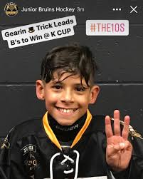 17 Brayden Gearin checked in with a...