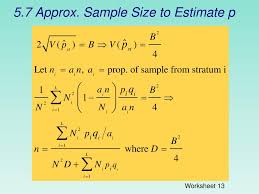 Ppt Chapter 5 5 6 Stratified Random Sampling Estimating A Population Proportion Powerpoint Presentation Id 2590800