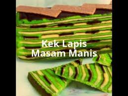 Kek lapis masam manis kek lapis sarawak step by step. Resepi Kek Lapis Masam Manis Youtube