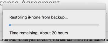 Iphone Restore From Itunes Backup Taking Forever Here S The Fix Osxdaily