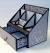 Cardboard Creative Desk Organizer