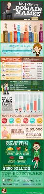 History Of Domain Names Internet Infografia Infographic Web Marketing Internet History Infographic