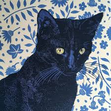 These delightful prints are available as green pebble greeting cards. Vanessa Lubach Linocuts On Instagram For Anyone Who Has Been Patiently Waiting For The Final Batch Of Hector S He Is Now Back In 2020 Illustration Linocut Sketches