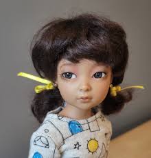 Doll Earrings Topaz Colored Crystal Stone Gold-tone Stud SD MSD Yosd BJD  Ellowyne Iplehouse Tonner American Model