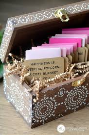 The kids will wonder why they are getting a canned good until they pull the tab! Date Night Gift Card Box 12 Pre Planned Date Ideas For Two Bystephanielynn Valentines Gift Box Valentine Gifts For Husband Bday Gifts For Him