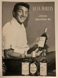 Few realize it, but martin and lewis were the first comedy team to strike it big on television. Dean Martin Postcard Little Ole Wine Drinker Me Dean Martin Wine Drinkers Booze Quote