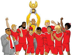 They now face a team of the super league's best players. Supa Strikas Super League Winners Facebook