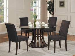 Elegant Glass Dining Table Wiki Homes Meja Makan Meja Makan Bulat Kursi Makan