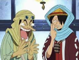 One Piece Alabasta Usopp E Luffy One Piece Funny One Piece Funny Moments One Piece Luffy