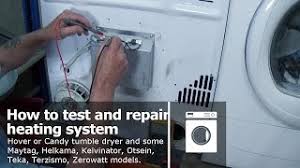 Tumble Dryer Not Heating Hoover Candy Diagnosing Fault And Repair Youtube
