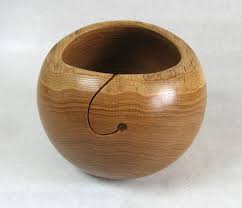 Wood Yarn Bowl Natural Edge Red Oak Etsy Yarn Bowl Wooden Yarn Bowl Knitting Bowl