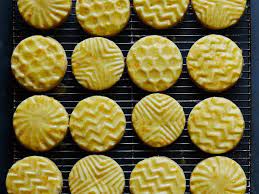 Stamped Citrus Shortbread Recipe Shortbread Recipes Cookie Stamps Shortbread