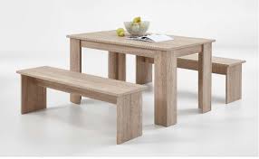 Enjoy free shipping on most stuff whether drawn up to the dining table or rounding out your entryway with a handy perch for pulling with button tufted and exquisite chair legs, the bench is also popular in the dining room as it can. Wow Durban Oak Dining Table With Bench Seats By Furniturefactor Co Uk