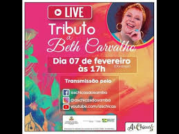 Elizabeth santos leal de carvalho known professionally as beth carvalho (born may 5, 1946 in rio de janeiro) is a brazilian samba singer, guitarist, cavaquinist and composer. Live Das Chicas Tributo A Beth Carvalho Youtube
