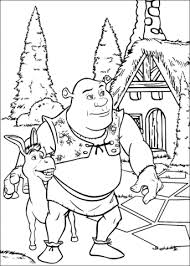 Download the printable pdf to get all the pages in a single file. Shrek And Donkey Coloring Page Free Printable Coloring Pages For Kids
