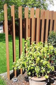 Sichtschutzzaun Aus Cortenstahl Vorgarten Gartengestaltung Ideen Cortenstahl