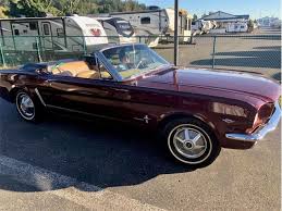 Image result for Vintage Burgundy 1964 Mustang