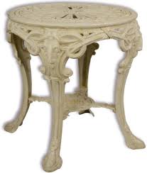 Maybe you would like to learn more about one of these? Casa Padrino Baroque Garden Table Cream O 72 7 X H 64 5 Cm Round Cast Iron Table Garden Furniture
