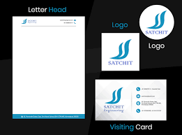 Discover 4 letter head logo designs on dribbble. Satchit Logo Letter Head And Visiting Card Design On Behance