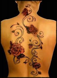 Love These Roses And Vines Tattoo Tattoos Pinterest Rose Vine Tattoos Vine Tattoos Neck Tattoo