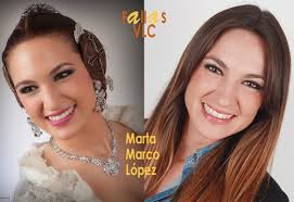 Marta Marco López, Fallera Mayor 2014 de la FALLA Santa María Micaela-Martí  l'Humà