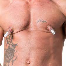 Male nipple pumping