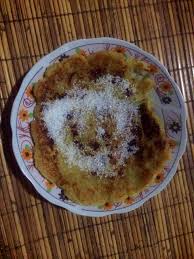 Tuang bubur sagu di mangkuk saji, beri saus, dan taburi dengan kenari. Resep Lempeng Singkong Pisang Sederhana Paling Enak