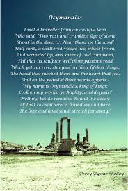Ozymandias Memorized This Poem Is A Masterpiece Simply Elegant And Beautiful And In All Of This Mumbling Writing Poetry How To Memorize Things Poems