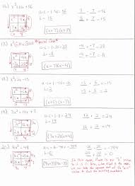 Factoring Quadratic Equations Worksheet Fresh Factoring Quadratic Trinomials Worksheet For 9th 10th In 2020 Quadratics Algebra Worksheets Solving Quadratic Equations