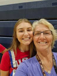 Today I presented Sydney Coleman with the JoBeth Haley Scholarship  sponsored by Muskogee County Democrats. Sydney is a senior at Warner High  School and will be attending TU as the featured twirler