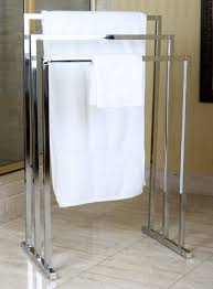 Wide Free Standing Towel Rack Portable Pedestal 3 Tier Bathroom Floor Hand Wash Kingstonbrass Modern Towel Rack Free Standing Towel Rack Towel