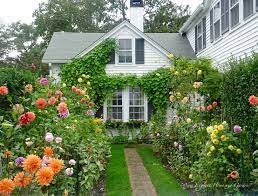 Dahlias Make A Comeback New England Home And Garden Cottage Garden New England Homes Dream Garden