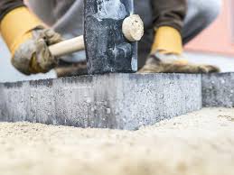 Once you have chosen a site. How To Easily Lay A Patio And Paving Slabs Lovethegarden