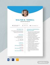 You can import it to your word processing software or simply print it. 12 Free Construction Resume Templates Doc Pdf Free Premium Templates
