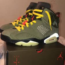 The yellow variant was initially pegged as a friends and family exclusive after scott was spotted in a pair back in august. Travis Jordan 6 Yellow Online