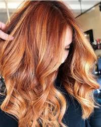 Apple Cider Hair Is The Prettiest Warm Color Trend For Fall Red Hair With Blonde Highlights Red Blonde Hair Warm Hair