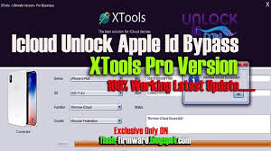 Unlock your iphone 11 pro max by imei. Icloud Unlock Apple Id Bypass Xtools Pro Version 100 Working Free Download Icloud Unlock Iphone Free Android Tutorials