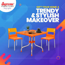 Dining Set In 2020 Plastic Furniture Molded Plastic Chairs Durable Furniture