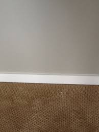 Anew Gray Walls White Trim Tan Carpet