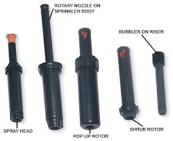 Options to ensure easy watering. Sprinkler Pipes Fittings Risers Hometips