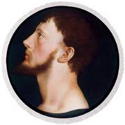 Portrait Of Thomas Wyatt The Younger, C.1541 Painting by Hans Holbein The  Younger