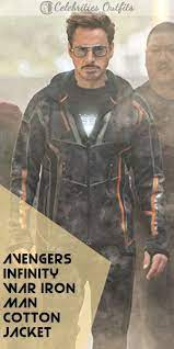 Avengers Infinity War Iron Man Jacket Stylish Leather Jacket Celebrities Leather Jacket Designer Leather Jackets