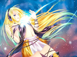 Welcome to anime characters database. Yellow Haired Female Anime Character Hd Wallpaper Wallpaper Flare